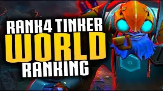 16 YRS 0LD LENS - RANK 4 TINKER PLAYER WORLD RANKING | DOTA 2 TINKER GAMEPLAY