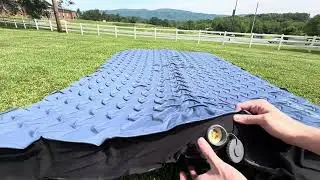 ACACIA 4'' Thick Self Inflating Sleeping Pad for Camping with Foam