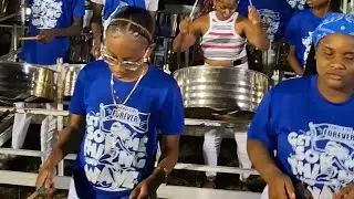 On d drags with Fonclaire Steel Orchestra 
