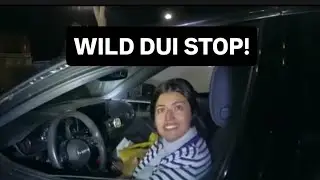 NURSE REFUSES TO EXIT CAR! +Drunk Woman Flirts With Officer!  + DUI CRASH! 