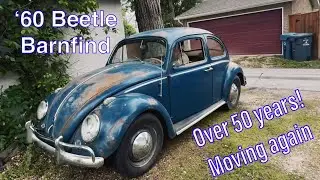 Barn find ‘60 Beetle moves on its own power after 50+ years! // The Patina Files