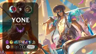 Yone Top vs Renekton - KR Master Patch 13.22