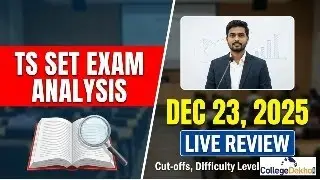 TS SET Exam Analysis 23 December 2025: Paper 1, Paper 2 Commerce Review, Questions Asked