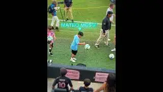 When Mateo Messi Freestyles 😂