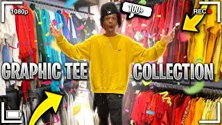 HUGE GRAPHIC TEE COLLECTION 😱🔥 | TRY-ON HAUL FASHION NOVA MEN