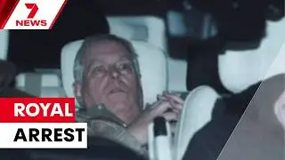 Former Prince Andrew returns home after police questioning | 7NEWS