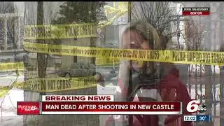 Man killed in shooting in New Castle, Indiana