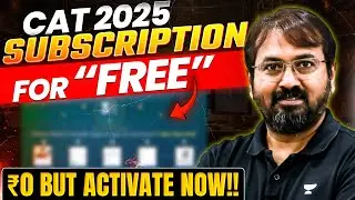 🔥 Last Day to Get FREE CAT 2025 Subscription! Don&rsquo;t Miss Out!