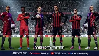 Dark RED kit edition🔥 Best jersey eFootball 2026 New version