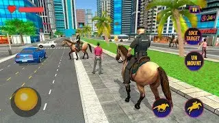 Mounted Police Horse Chase 3D (by MAS 3D STUDIO) Android Gameplay [HD]