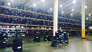Picking my new wheels and tires from Tire Rack distribution center in New Castle Delaware.