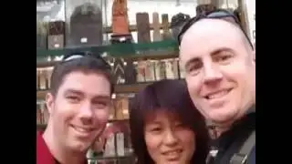 Rich, Kyle, and Erika in China