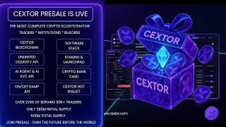 LIVE PRE SALE CEXTOR EXCHANGE || PRICE LISTING $0,05 || LISTING Q4 2025