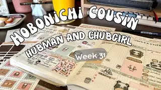 Plan With Me | Hobonichi Cousin Hubman and Chubgirl 