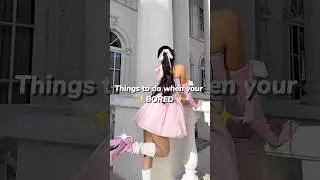 Things to do when you bored 🌷✨#shorts #aesthetic #thingstodo #bored #entertainment #boredom