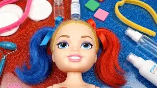 🃏 Harley Quinn | ASMR Skincare & Makeup for Deep Sleep 💄✨