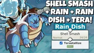 THEY MADE BLASTOISE SO POWERFUL IN RAIN TEAMS! POKEMON SCARLET AND VIOLET