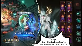 Usagi The Shadowbreaker's NECRO PVP Build & Stat: 11K Reso, 10K AP, 10K Potency... | Diablo Immortal