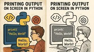 print output on screen in python in just 5 minutes