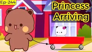Dondu kidnapped Bubu Dudu 😂 last part| EP 244 | Gomu Peachu Love story | animation