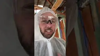 How do you install insulation into a ceiling?