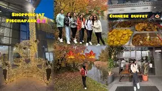 SHOPPING 🛍️ 🛍️ AT FISCHAPARK ~ WENT TO NEW CHINESE BUFFET 🍝🥢 📍WIENER NEUSTADT ~ FALL SEASON 🍂🍁🍁~