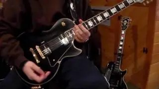 Ephiphone 1955 Les Paul Custom 'Outfit' Review and Demonstration