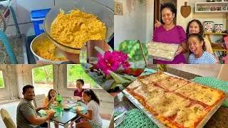 VLOG DO NOSSO DOMINGO + ALMOÇO DELÍCIA + SOBREMESA E PREPARATIVOS PARA REVELAÇÃO💖💙