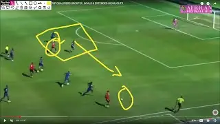 Libya vs Cape Verde match analysis (lots of goals and also tons of space being exploited)