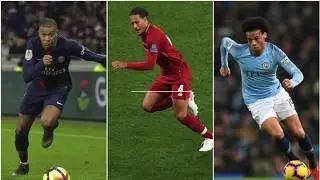 TOP 5 Fastest Champions League Players 2019