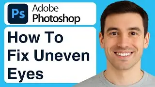 How to Fix Uneven Eyes by Using Clone Stamp Tool in Photoshop - 2025 (Tutorial)