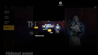 Hideout event free fire #shorts