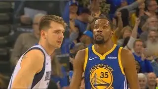 Luka Doncic Schools Entire Warriors Then Kevin Durant Takes Over! Warriors vs Mavericks