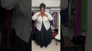 3 Ways You Can Style a Statement skirt (Tulip Skirt) Plus Size Edition. #plussizefashion #howtostyle