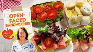 4 Quick & Easy Picnic Open-faced Sandwiches
