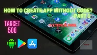 How to Create app without code?whatsapp new policy solution|Y.Y|Techintamil|PART-1