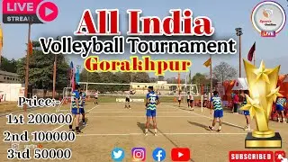 All India Volleyball Tournament || Gorakhpur || Day 02 | @sportsoutline #live #volleyball