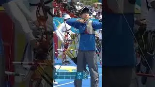 Parfect aim and focus 🔥 #archery #trending #sports