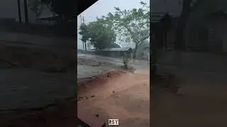 Heavy rain in Manipur, India 03rd May 2022
