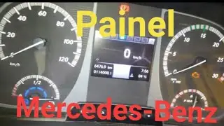 Conheça o painel da Mercedes-Benz  ( Ônibus ).