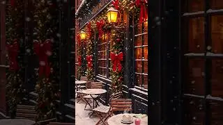 Morning Jazz music in a winter cafe to energize you throughout the day ☕