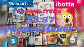 #Walmart #Ibotta Haul| Stacking Weekend Warrior & Party Time Bonuses| Over 30 items #FREE| 5.8.21