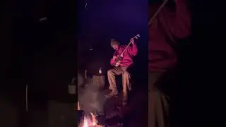 Old Tar River Clifton Hicks by the fire banjo