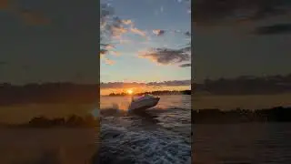 Really small boat with big engine