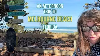 Melbourne Florida Beach | POV Drive up Hwy 192 and Walk Around the Seashore