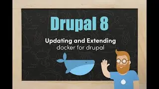 Updating docker4drupal and overriding container configuration