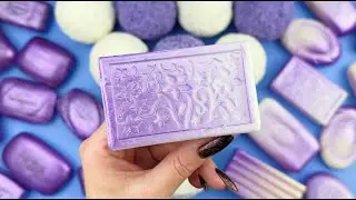 ASMR І Compilation set★ASMR SOAP★Crushing soap★Cutting soap cubes★FOAM&GLITTER&STARCH★
