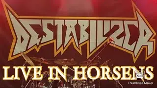 Destabilizer Live In Denmark #thrashmetal #livemetal #oldschoolthrashmetal