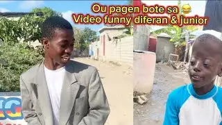 Gadon bote wa w ou pagen pote sa kèk video funny diferan ak junior padi wayyy 