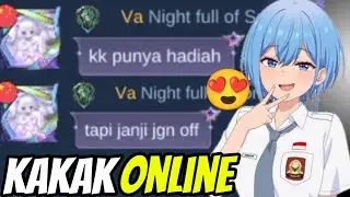 KAKAK ONLINE Ku mau Ngasih HADIAH!? - Mobile Legends